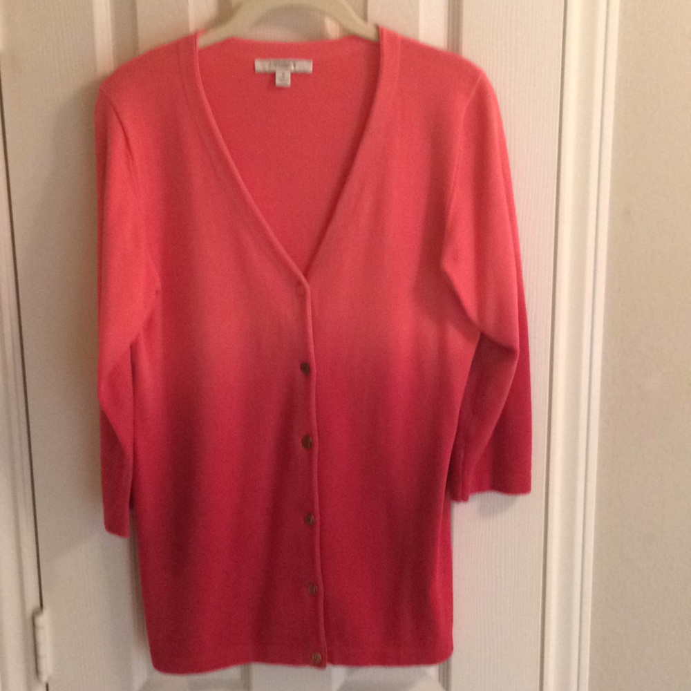 Liz Claiborne Ombré Cardigan